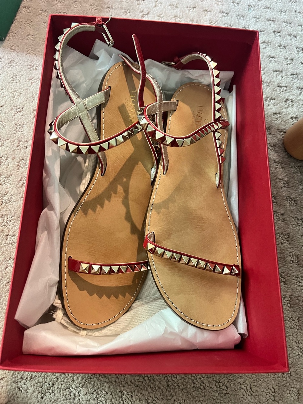 Valentino Garavani rock stud sandals